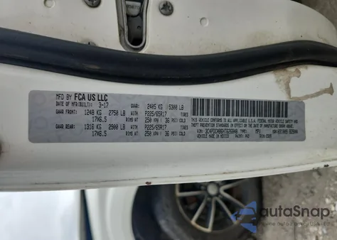 2017 Dodge Journey Se from USA, damaged, VIN 3C4PDCAB6HT626848